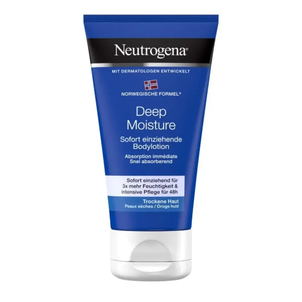Neutrogena Neutrogena Deep Moisture sofort einziehende Bodylotion Reisegröße 75ml Neutrogena Neutrogena Deep Moisture sofort einziehende Bodylotion Reisegröße 75ml