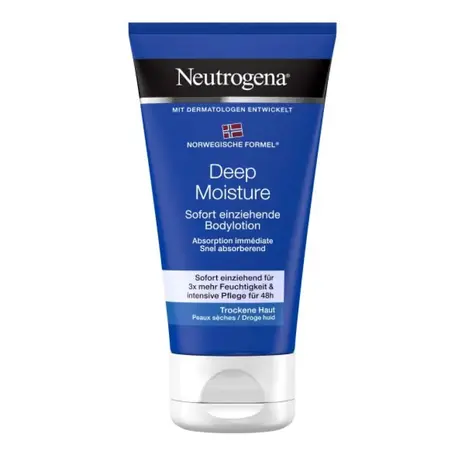 Neutrogena Neutrogena Deep Moisture sofort einziehende Bodylotion Reisegröße 75ml Neutrogena Neutrogena Deep Moisture sofort einziehende Bodylotion Reisegröße 75ml