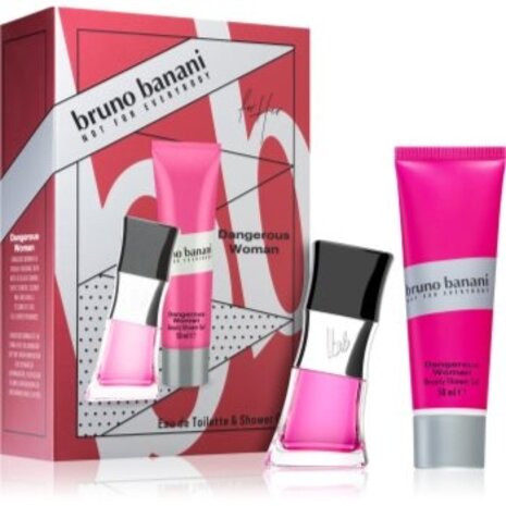 Bruno Banani B.Banani Dangerous Woman XM22 EDT30ml+SG50ml Bruno Banani B.Banani Dangerous Woman XM22 EDT30ml+SG50ml