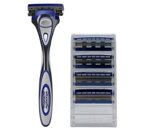 Wilkinson Wilkinson Hydro 3 Scheermesjes 5 Stuks + Houder Wilkinson Wilkinson Hydro 3 Scheermesjes 5 Stuks + Houder