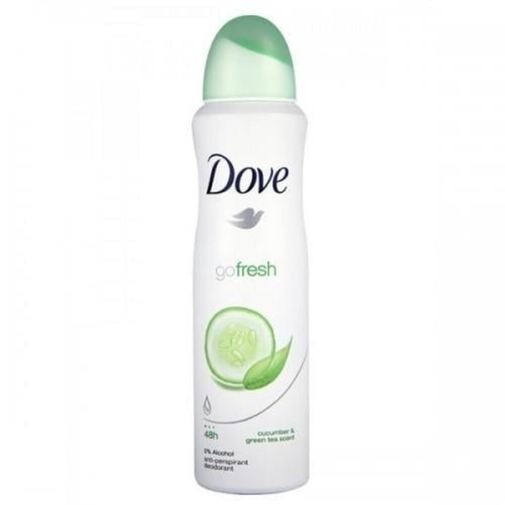 Dove Dove Deodorant Go Fresh Deospray Komkommer 150 mL Dove Dove Deodorant Go Fresh Deospray Komkommer 150 mL