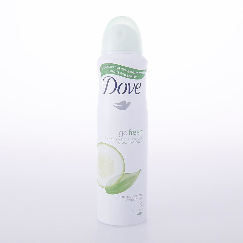 Dove Dove Deodorant Go Fresh Deospray Komkommer 150 mL Dove Dove Deodorant Go Fresh Deospray Komkommer 150 mL