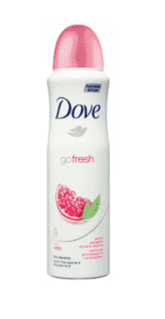 Dove Dove Deodorant Deospray Go Fresh Granaatappel 150 ml