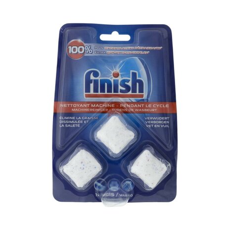 Finish Finish Machinereiniger Tabletten - 3 Stuks Finish Finish Machinereiniger Tabletten - 3 Stuks