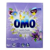 Omo Omo Waspoeder Lavendel 5kg - 100 wasbeurten Omo Omo Waspoeder Lavendel 5kg - 100 wasbeurten