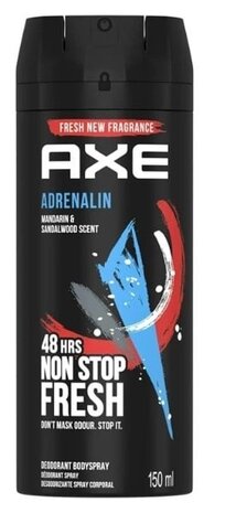 Axe Axe Deospray Adrenaline - 150 ml Axe Axe Deospray Adrenaline - 150 ml