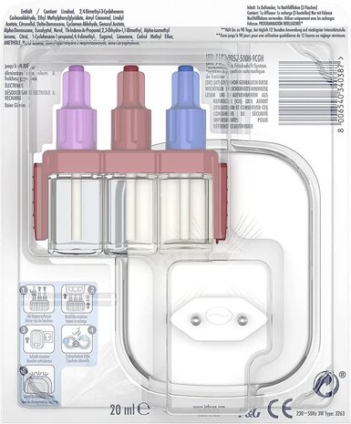 Febreze Febreze 3Volution Houder + Navulling Winterbessen - 20ml Febreze Febreze 3Volution Houder + Navulling Winterbessen - 20ml