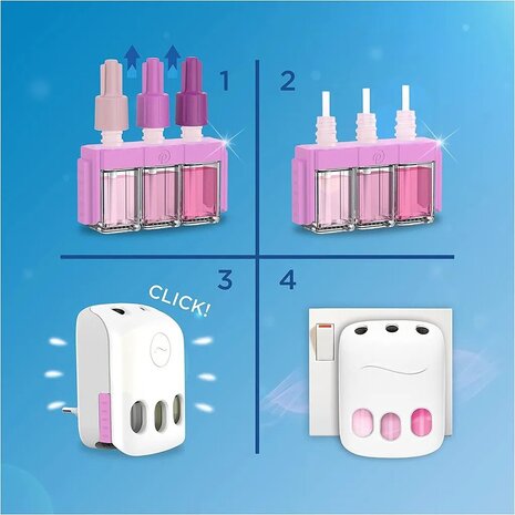 Febreze Febreze 3Volution Houder + Navulling Winterbessen - 20ml Febreze Febreze 3Volution Houder + Navulling Winterbessen - 20ml