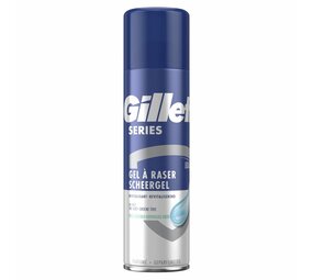 Gillette Gillette Series Scheergel Revitalising Sensitive Green Tea - 200ml Gillette Gillette Series Scheergel Revitalising Sensitive Green Tea - 200ml