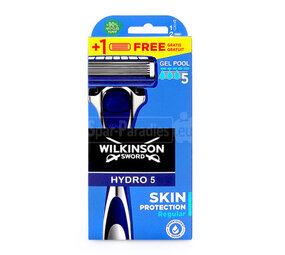 Wilkinson Wilkinson Hydro 5 Scheerapparaat Skin Protection Regular - 2 mesjes Wilkinson Wilkinson Hydro 5 Scheerapparaat Skin Protection Regular - 2 mesjes