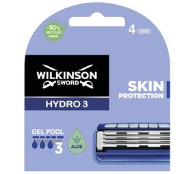 Wilkinson Wilkinson Hydro3 razor blades, pack of 4 Wilkinson Wilkinson Hydro3 razor blades, pack of 4