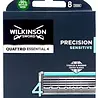 Wilkinson Wilkinson Sword Quattro Titanium Sensitive Scheermesjes - 8 stuks Wilkinson Wilkinson Sword Quattro Titanium Sensitive Scheermesjes - 8 stuks
