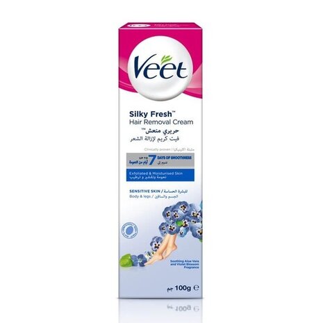 Veet Veet Ontharing Crème Sensitive Skin 100ML Veet Veet Ontharing Crème Sensitive Skin 100ML