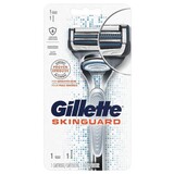 Gillette Gillette SkinGuard Sensitive Scheerapparaat - +1 Navulmesje Gillette Gillette SkinGuard Sensitive Scheerapparaat - +1 Navulmesje