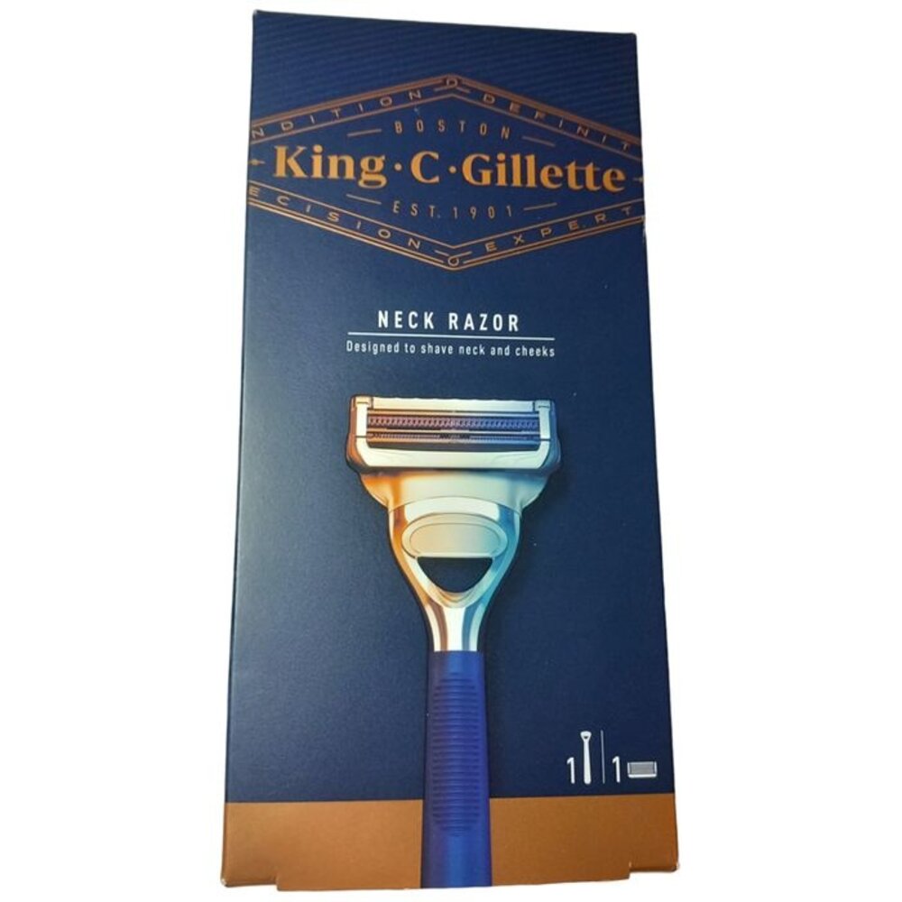 Gillette Gillette King C. Hals Scheermes - 2 Delig Gillette Gillette King C. Hals Scheermes - 2 Delig