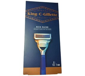 Gillette Gillette King C. Hals Scheermes - 2 Delig