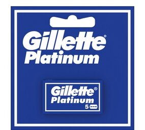 Gillette Gillette Platinum scheermesjes - 5st Gillette Gillette Platinum scheermesjes - 5st