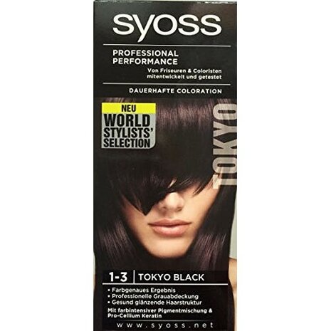 Syoss Syoss 1-3 Tokyo Zwart Syoss Syoss 1-3 Tokyo Zwart