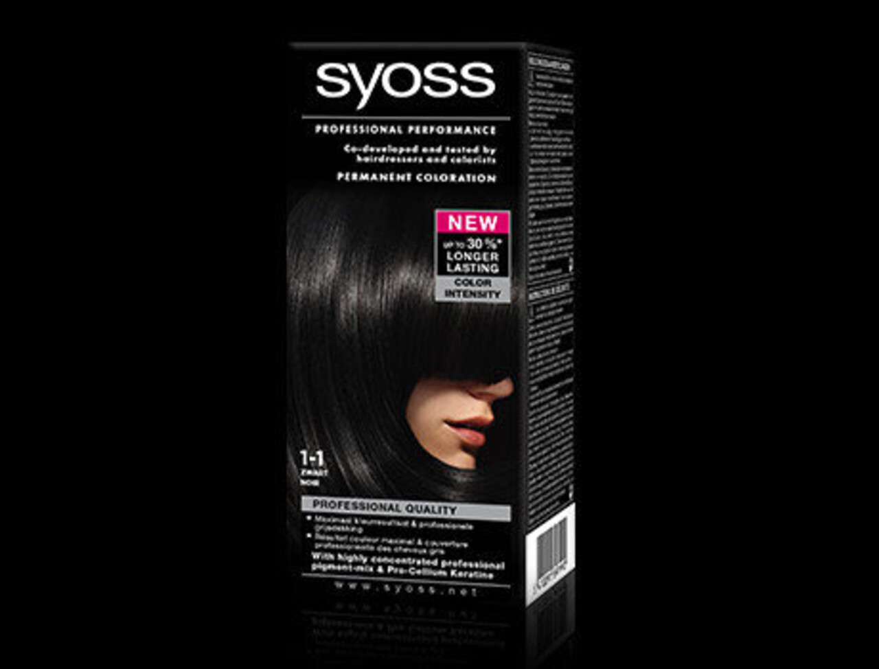 Syoss Syoss 1-1 Zwart Syoss Syoss 1-1 Zwart