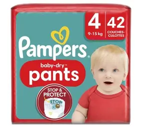 Pampers Pampers Baby Dry Pants Gr. 4 9-15 kg 27 Stk. Pampers Pampers Baby Dry Pants Gr. 4 9-15 kg 27 Stk.