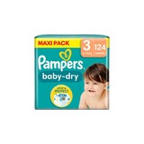 Pampers Pampers Baby Dry Gr. 3 6-10kg 124 Stk. Pampers Pampers Baby Dry Gr. 3 6-10kg 124 Stk.