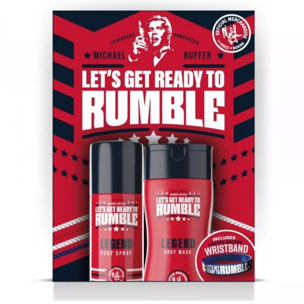 Let's get ready to rumble Let's get ready to rumble Legend Body Spay 150 ml + ShowerGel 150 ml