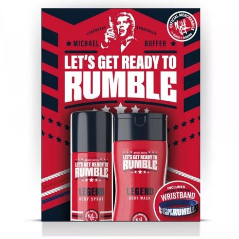 Let's get ready to rumble Let's get ready to rumble Legend Body Spay 150 ml + ShowerGel 150 ml