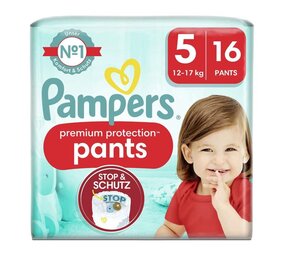 Pampers Pampers Pants NR5 12-17KG 16st Pampers Pampers Pants NR5 12-17KG 16st