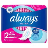 Always Always Maandverband Ultra Long + Vleugels 10St Always Always Maandverband Ultra Long + Vleugels 10St
