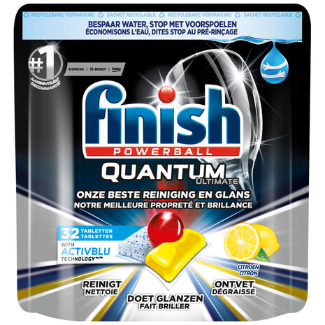 Finish Finish Powerball Quantum Ultimate tabs 32 Lemon Finish Finish Powerball Quantum Ultimate tabs 32 Lemon