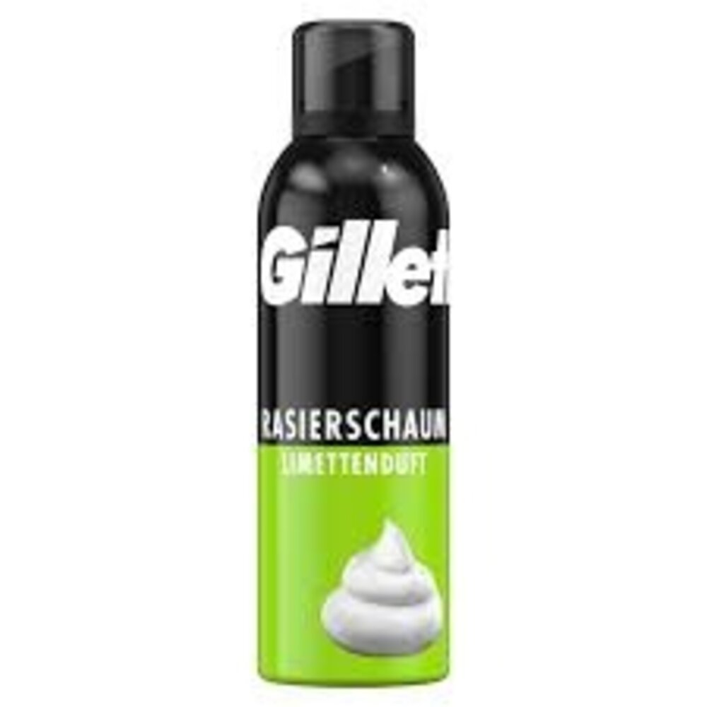 Gillette Gillette Shave Foam Limette 200ml Gillette Gillette Shave Foam Limette 200ml