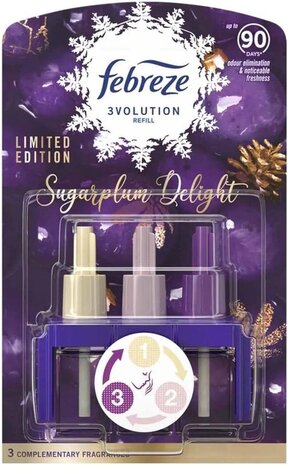 Febreze Febreze/Ambi Pur 3Vol. Nachfüllfl. Sugarplum Delight 20ml Febreze Febreze/Ambi Pur 3Vol. Nachfüllfl. Sugarplum Delight 20ml