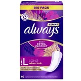 Always Always Slipeinlage Expert Daily Protect Long met Licht Geur BigPack 40
