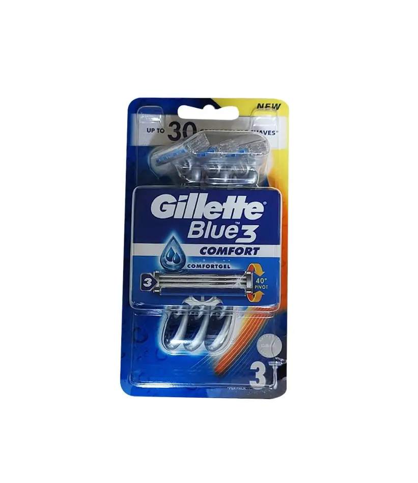 Gillette Gillette Blue3 Comfort Men – 3 wegwerpmesjes