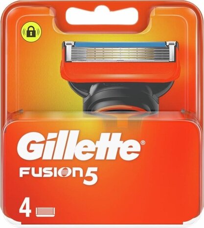 Gillette Gillette Fusion5 scheermesjes (4 st.) Gillette Gillette Fusion5 scheermesjes (4 st.)