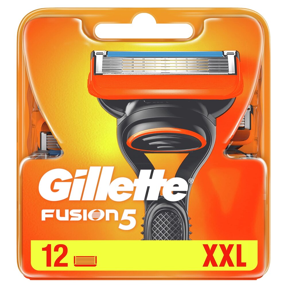 Gillette Gillette Fusion5 Manual Voordeelverpakking - 12 scheermesjes Gillette Gillette Fusion5 Manual Voordeelverpakking - 12 scheermesjes