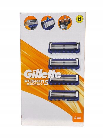 Gillette Gillette Fusion5 Sport 4 pak Gillette Gillette Fusion5 Sport 4 pak