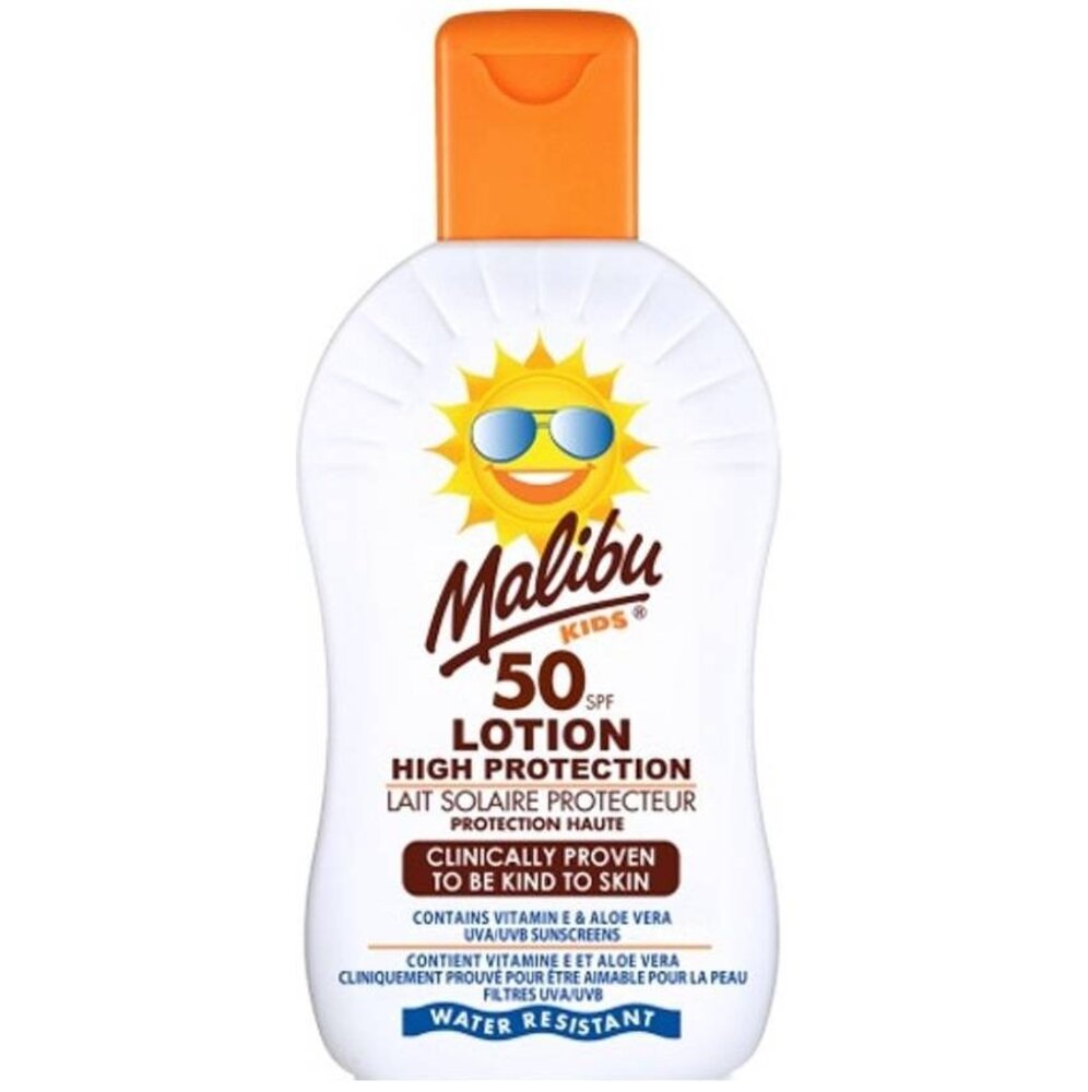 Malibu Malibu Kids Zonnebrandcrème SPF50 - 200ml Malibu Malibu Kids Zonnebrandcrème SPF50 - 200ml