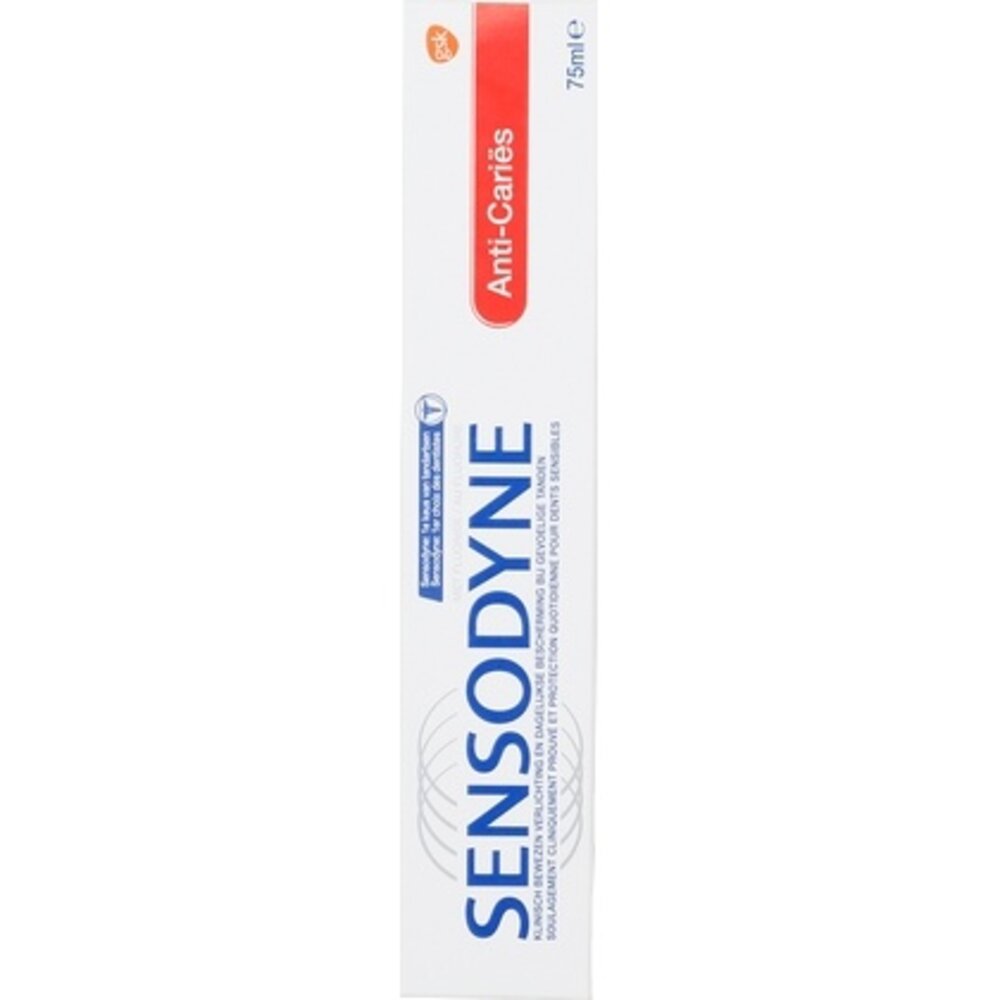 Sensodyne Sensodyne Tandpasta Anti-Cariës 75ml Sensodyne Sensodyne Tandpasta Anti-Cariës 75ml