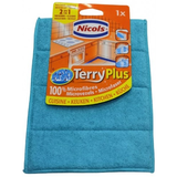 Nicols NICOLS Terry Plus Microvezels doekjes Keuken 23x17cm Nicols NICOLS Terry Plus Microvezels doekjes Keuken 23x17cm