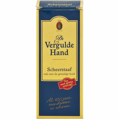 De Vergulde Hand Vergulde Hand Scheerstaaf 75 gr De Vergulde Hand Vergulde Hand Scheerstaaf 75 gr