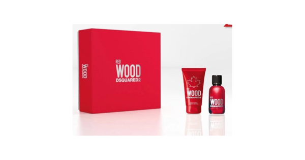 Dsquared2 Dsquared2 Red Wood Parfumset voor Dames edt 30 ml Body Lotion 50 ml Dsquared2 Dsquared2 Red Wood Parfumset voor Dames edt 30 ml Body Lotion 50 ml