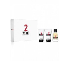 Dsquared2 Dsquared2 2 Wood Gift Set 50ml Eau de Toilette + 50ml Bath & Shower Gel + 50ml Body Gel Dsquared2 Dsquared2 2 Wood Gift Set 50ml Eau de Toilette + 50ml Bath & Shower Gel + 50ml Body Gel