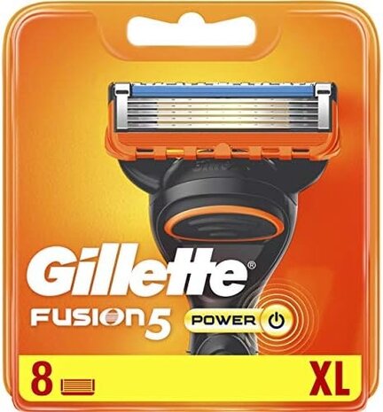 Gillette Gillette Fusion 5 Power - 8 scheermesjes Gillette Gillette Fusion 5 Power - 8 scheermesjes