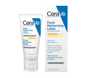 Cerave Cerave Hydraterende Gezichtscreme SPF 50 52 ML Cerave Cerave Hydraterende Gezichtscreme SPF 50 52 ML