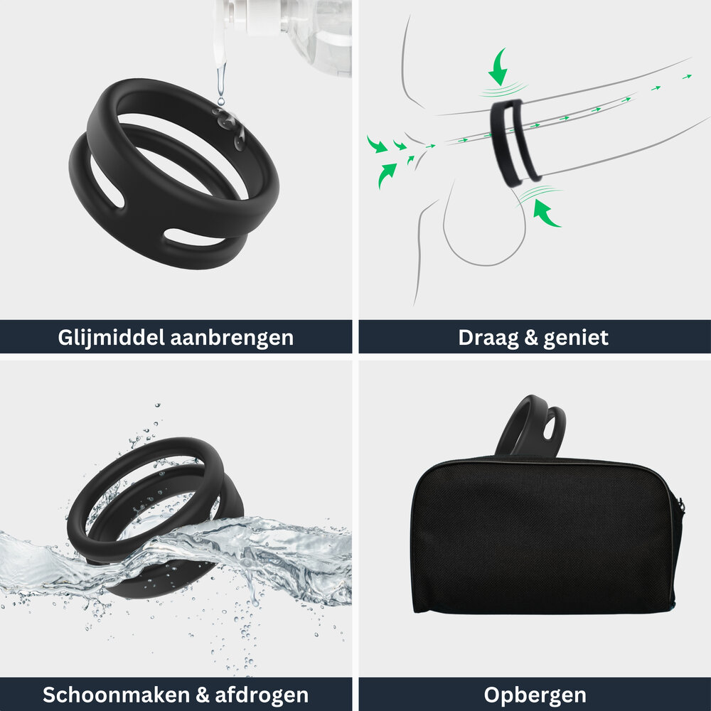 Nappex Nappex™ Javari - Cockring - - Penisring Sex Toys Nappex Nappex™ Javari - Cockring - - Penisring Sex Toys