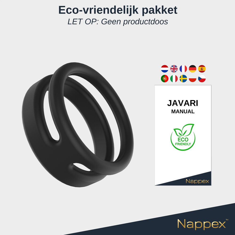 Nappex Nappex™ Javari - Cockring - - Penisring Sex Toys Nappex Nappex™ Javari - Cockring - - Penisring Sex Toys