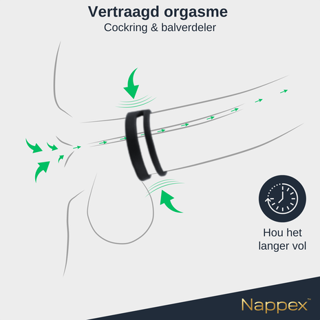 Nappex Nappex™ Javari - Cockring - - Penisring Sex Toys Nappex Nappex™ Javari - Cockring - - Penisring Sex Toys