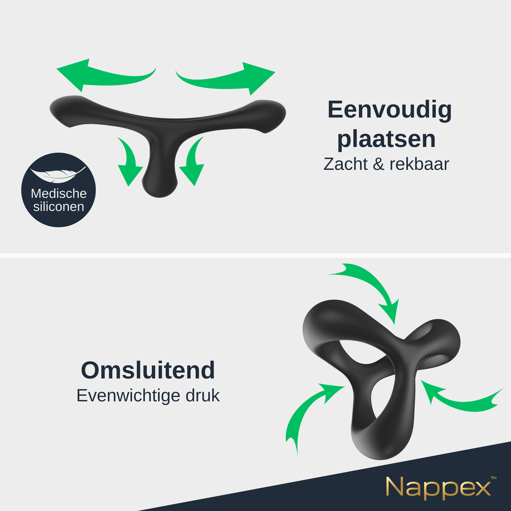 Nappex Nappex™ Jari - Cockring -Penisring Sex Toys - 2 in 1 Nappex Nappex™ Jari - Cockring -Penisring Sex Toys - 2 in 1