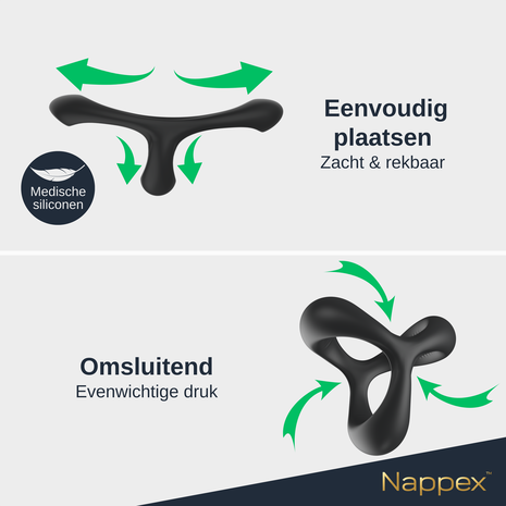 Nappex Nappex™ Jari - Cockring -Penisring Sex Toys - 2 in 1 Nappex Nappex™ Jari - Cockring -Penisring Sex Toys - 2 in 1